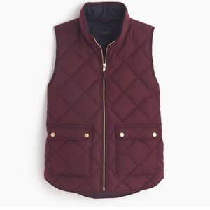 J Crew women’s quilted vest
